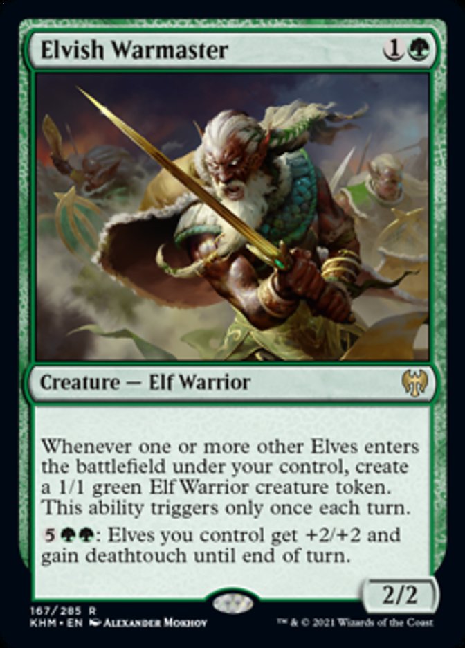 Elvish Warmaster [Kaldheim] | Total Play