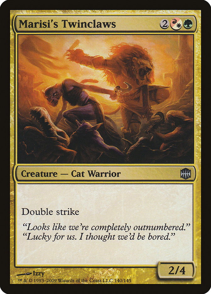 Marisi's Twinclaws [Alara Reborn] | Total Play