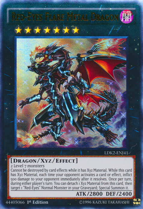 Red-Eyes Flare Metal Dragon [LDK2-ENJ41] Ultra Rare | Total Play