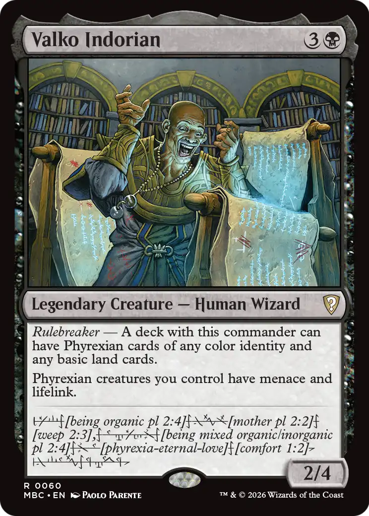 Valko Indorian [Mystery Booster: Commander Edition] | Total Play