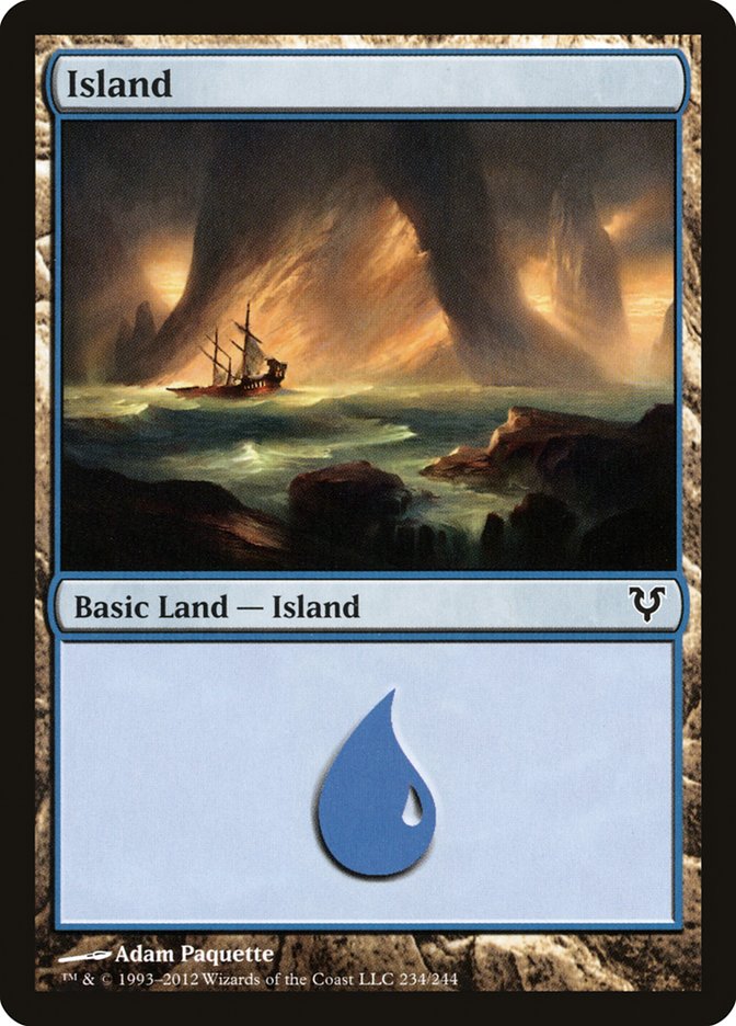 Island (234) [Avacyn Restored] | Total Play