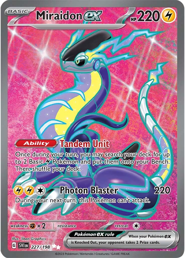 Miraidon ex (227/198) [Scarlet & Violet: Base Set] | Total Play