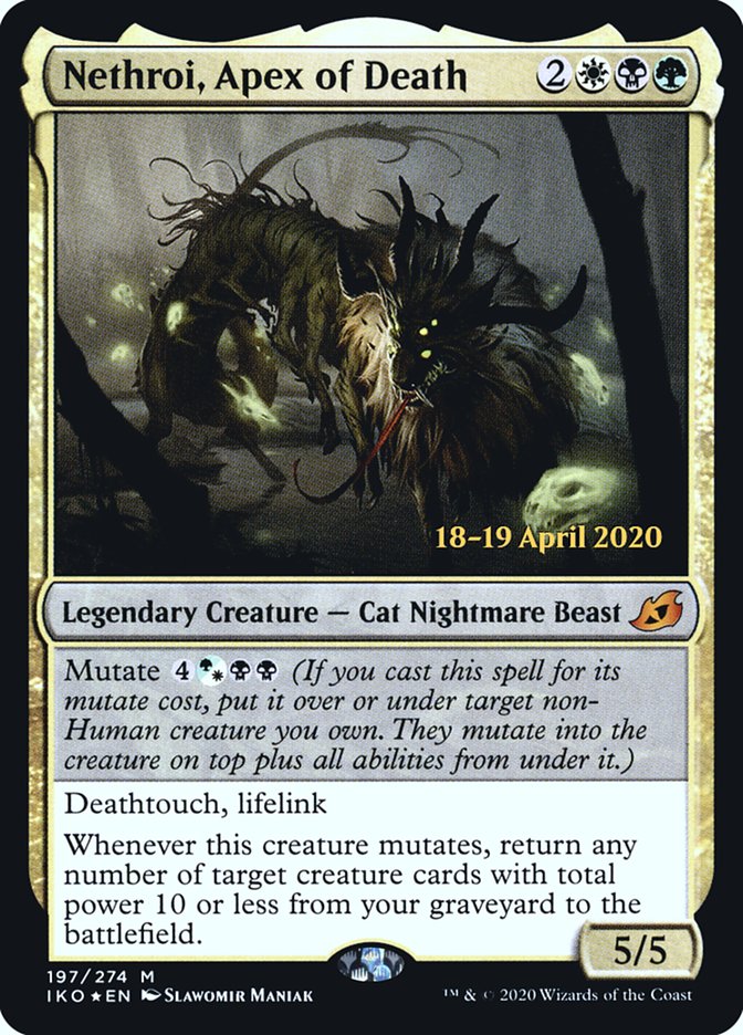 Nethroi, Apex of Death [Ikoria: Lair of Behemoths Prerelease Promos] | Total Play
