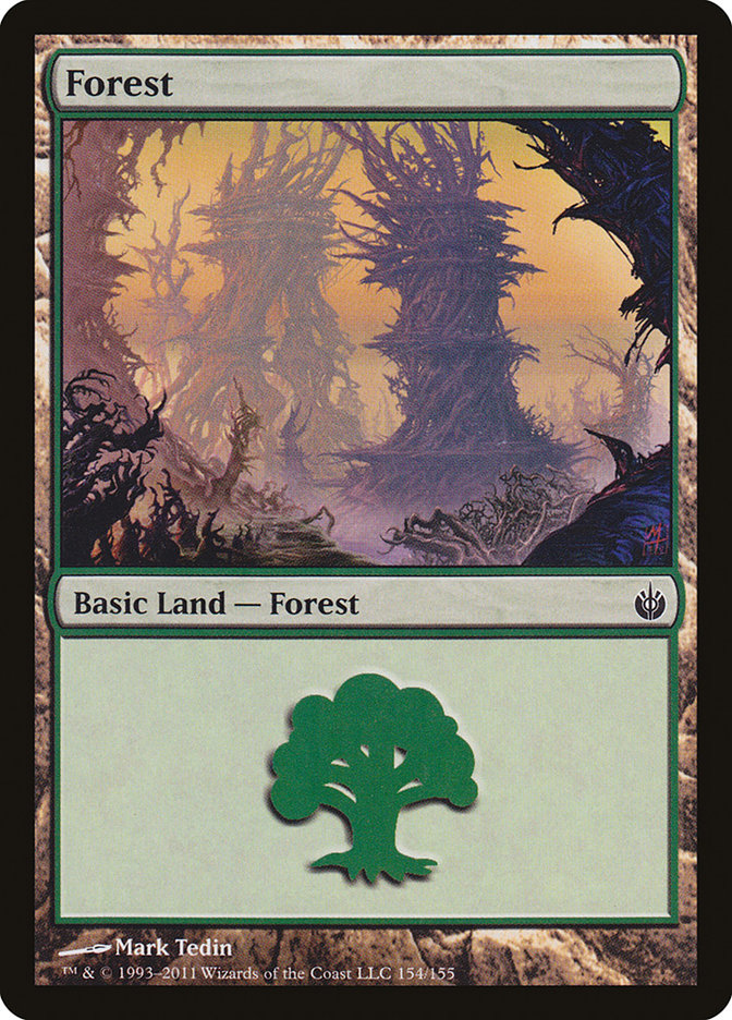 Forest (154) [Mirrodin Besieged] | Total Play