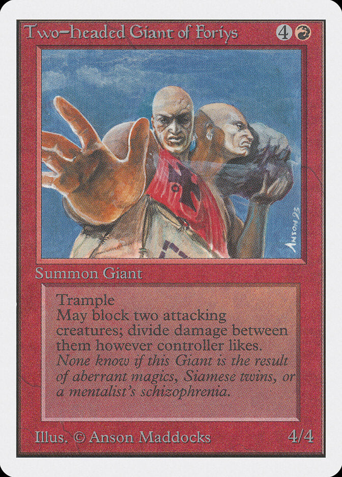 Two-Headed Giant of Foriys [Unlimited Edition] | Total Play