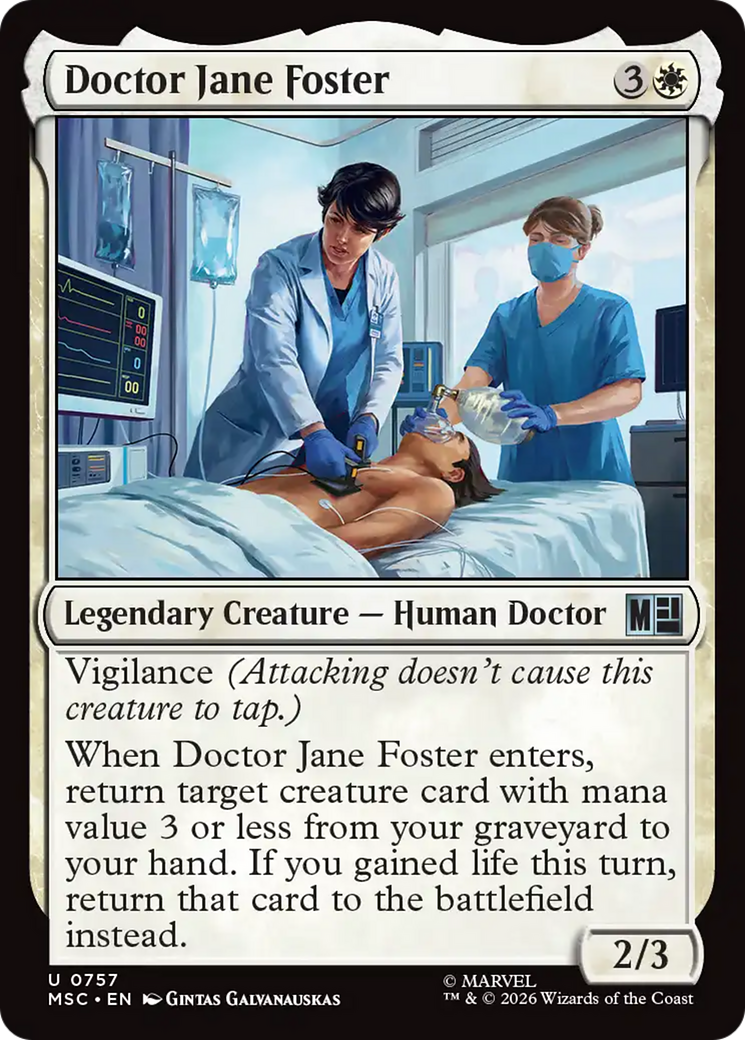 Doctor Jane Foster [Marvel Super Heroes Commander] | Total Play