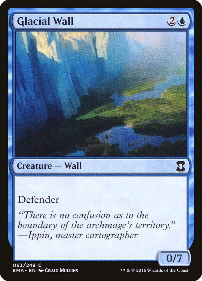 Glacial Wall [Eternal Masters] | Total Play