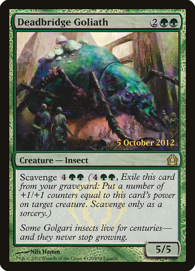Deadbridge Goliath [Return to Ravnica Prerelease Promos] | Total Play