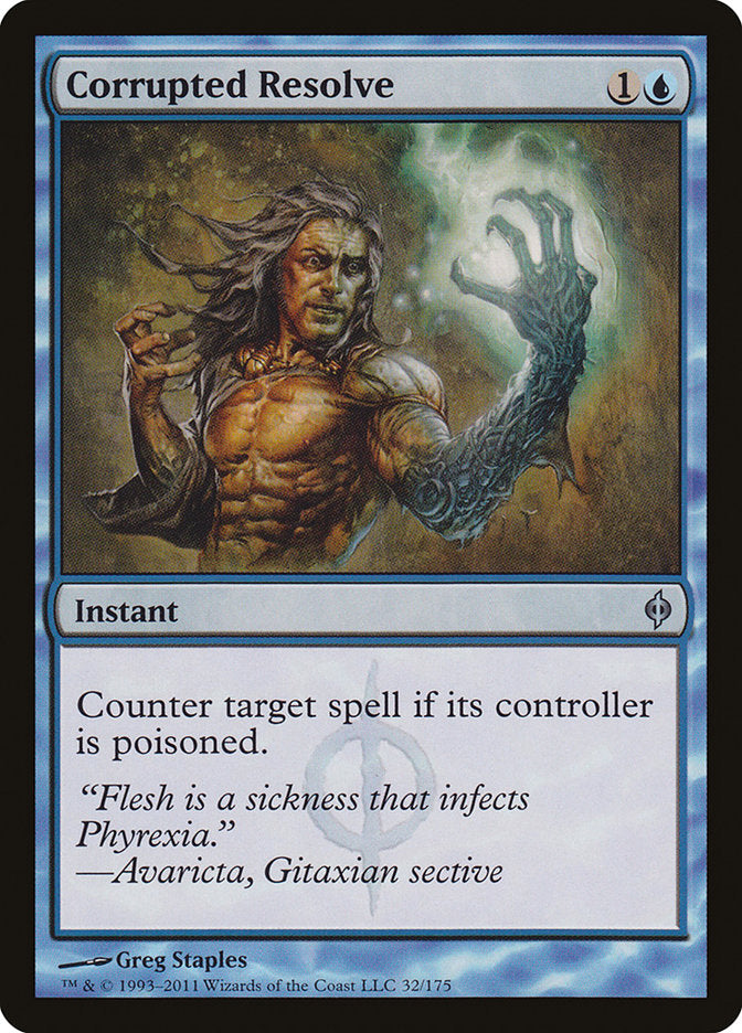 Corrupted Resolve [New Phyrexia] | Total Play