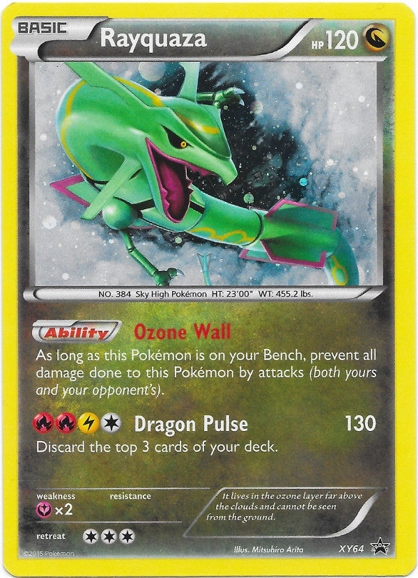 Rayquaza (XY64) (Jumbo Card) [XY: Black Star Promos] | Total Play