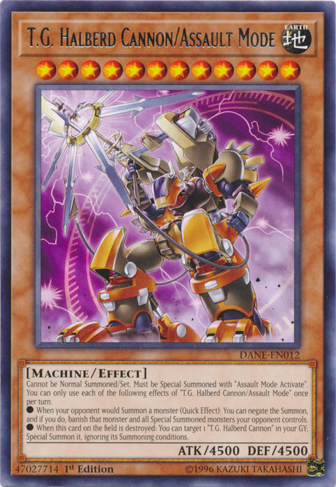 T.G. Halberd Cannon/Assault Mode [DANE-EN012] Rare | Total Play