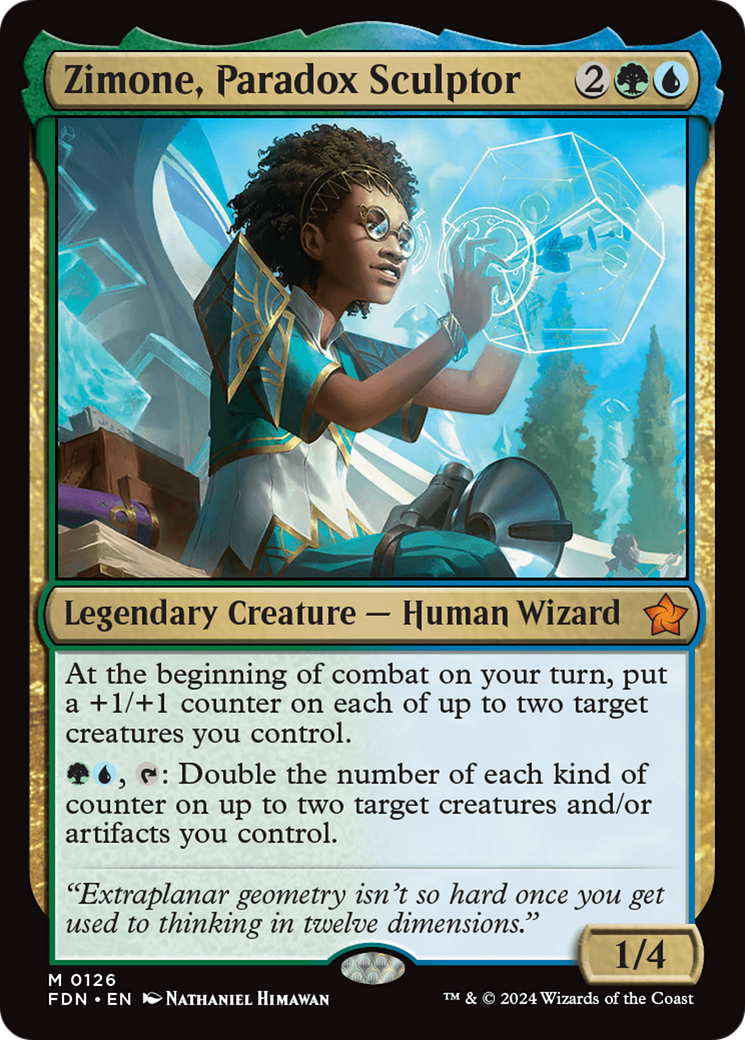 Zimone, Paradox Sculptor [Foundations] | Total Play