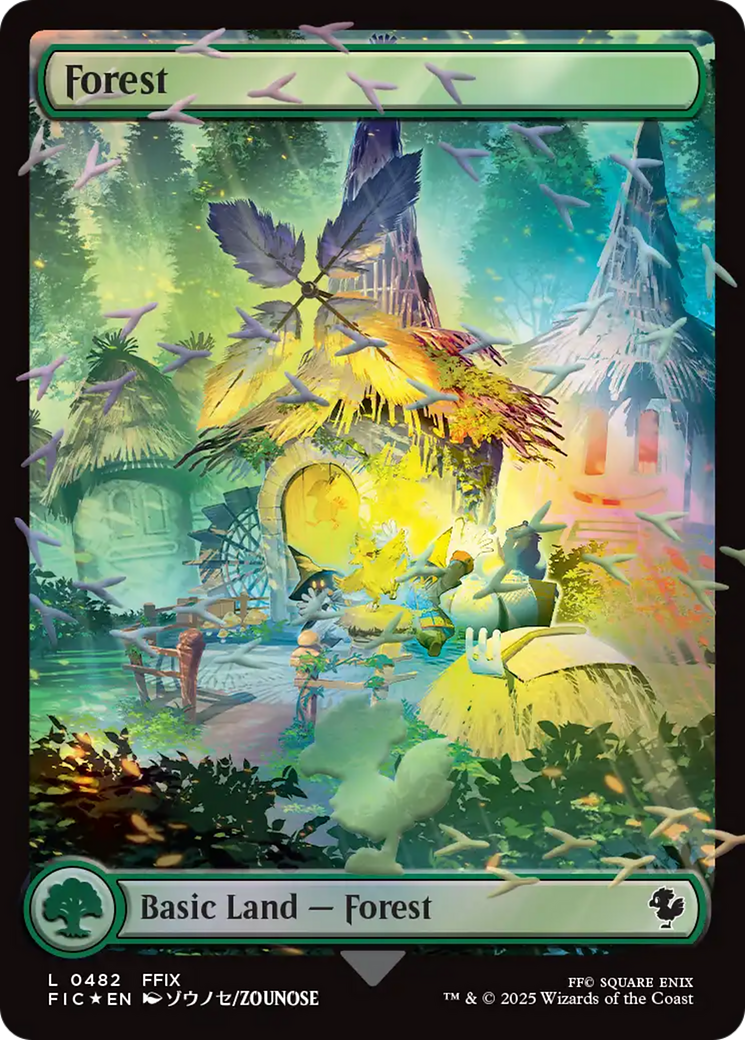 Forest (Chocobo Track Foil) [FINAL FANTASY Commander] | Total Play