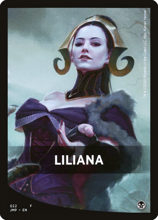 Liliana Theme Card [Jumpstart Front Cards] | Total Play