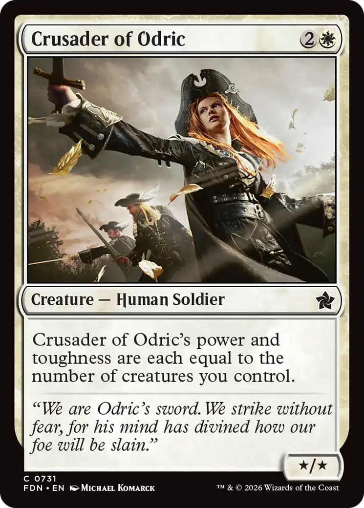 Crusader of Odric (0731) [Foundations] | Total Play