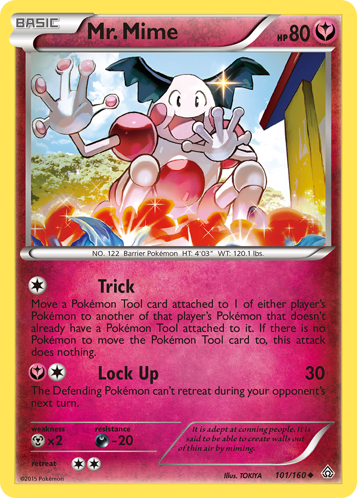 Mr. Mime (101/160) [XY: Primal Clash] | Total Play