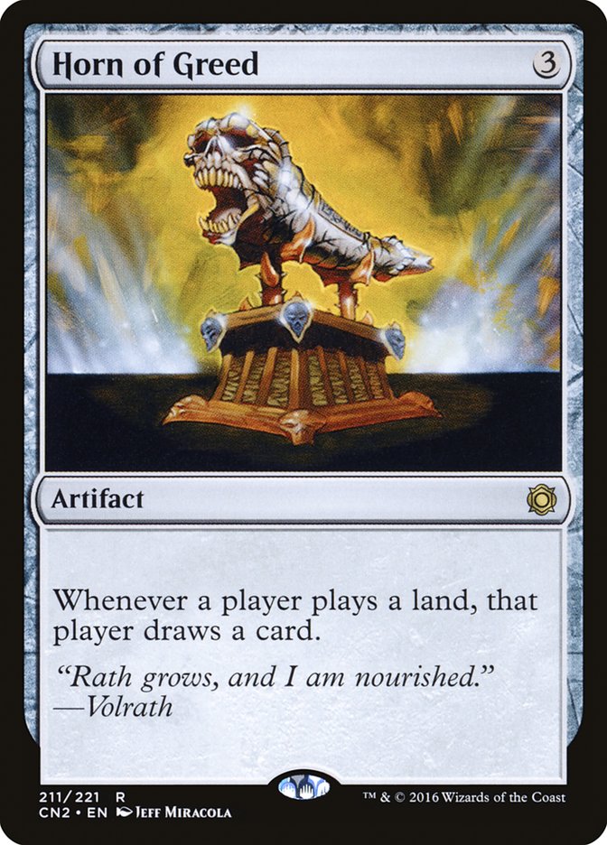 Horn of Greed [Conspiracy: Take the Crown] | Total Play
