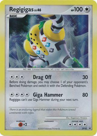 Regigigas (DP40) (Jumbo Card) [Diamond & Pearl: Black Star Promos] | Total Play