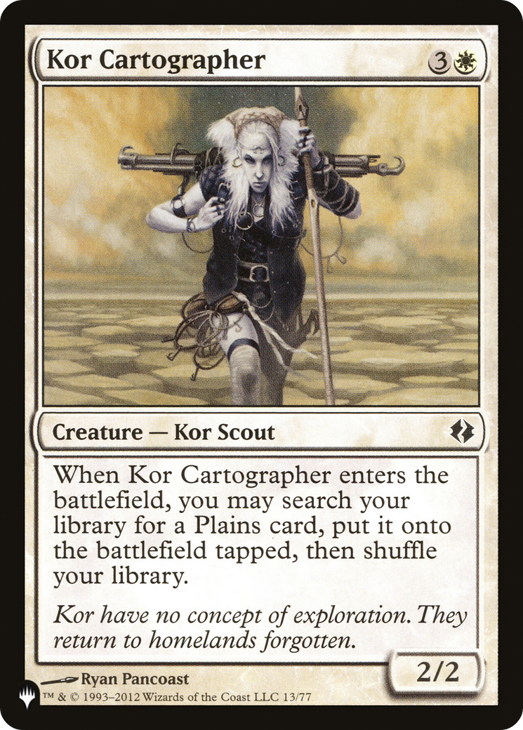 Kor Cartographer [The List] | Total Play