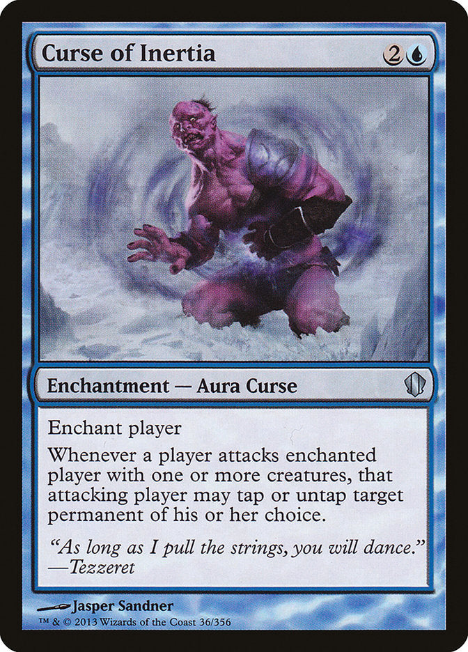 Curse of Inertia [Commander 2013] | Total Play