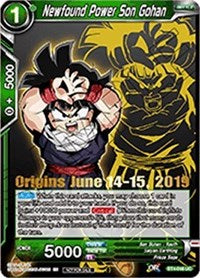 Newfound Power Son Gohan (Origins 2019) (BT4-048_PR) [Tournament Promotion Cards] | Total Play