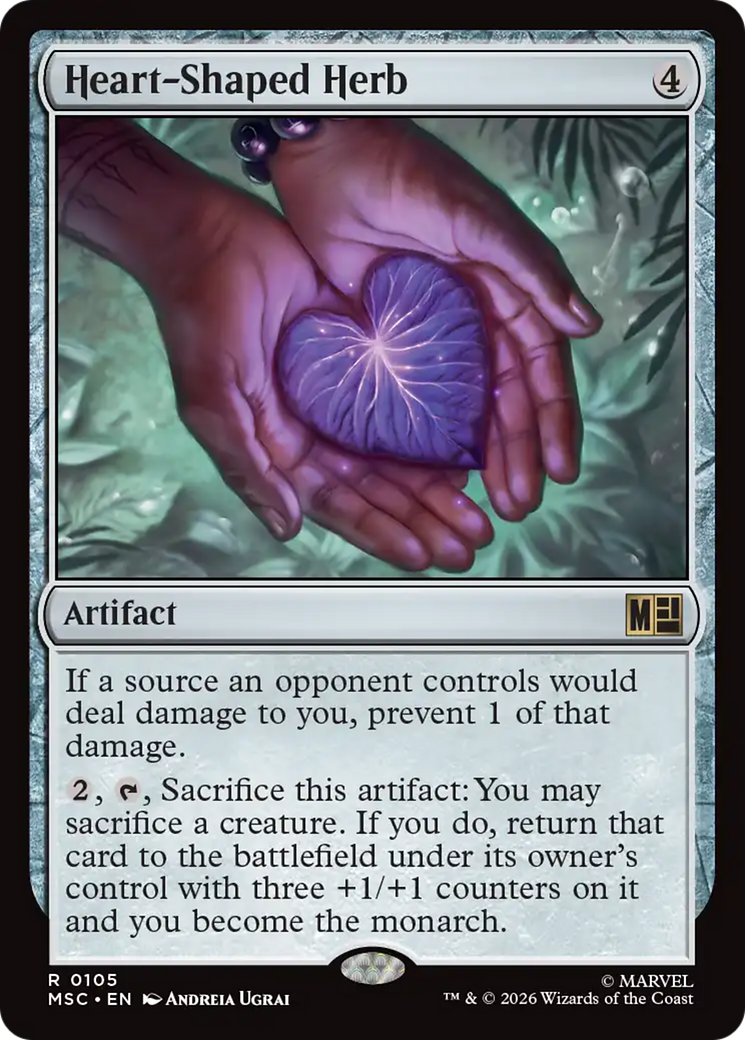 Heart-Shaped Herb [Marvel Super Heroes Commander] | Total Play