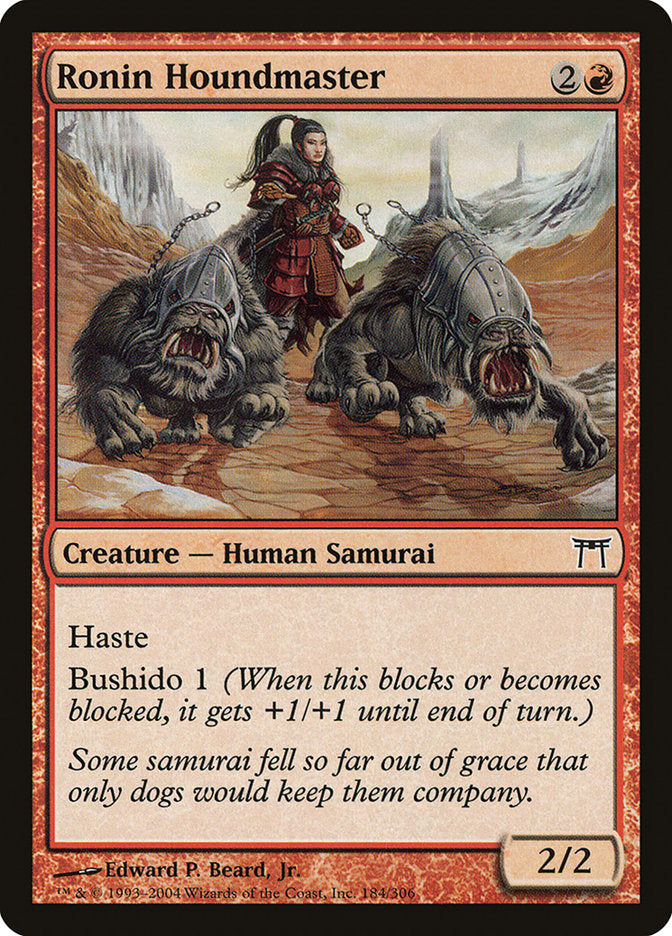 Ronin Houndmaster [Champions of Kamigawa] | Total Play