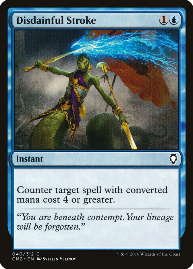 Disdainful Stroke [Commander Anthology Volume II] | Total Play
