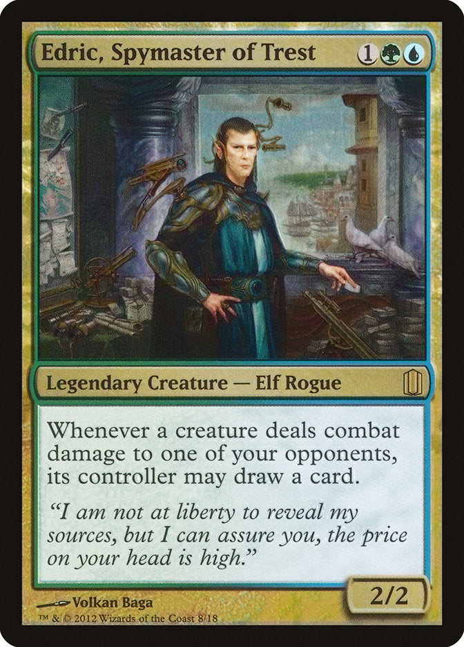 Edric, Spymaster of Trest [Commander's Arsenal] | Total Play