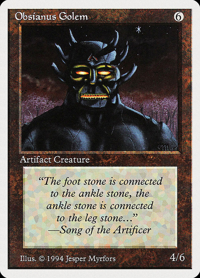 Obsianus Golem [Summer Magic / Edgar] | Total Play