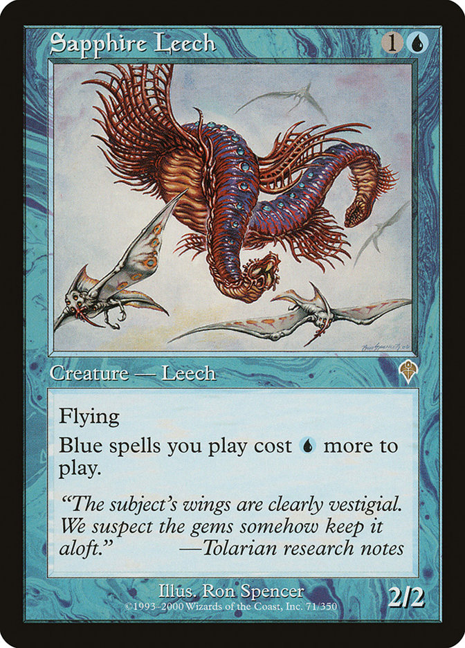 Sapphire Leech [Invasion] | Total Play