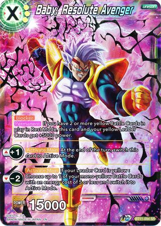 Baby, Resolute Avenger (BT11-094) [Vermilion Bloodline 2nd Edition] | Total Play