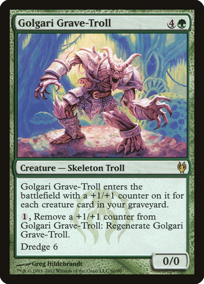 Golgari Grave-Troll [Duel Decks: Izzet vs. Golgari] | Total Play