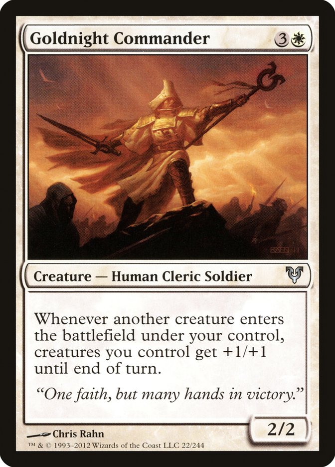 Goldnight Commander [Avacyn Restored] | Total Play