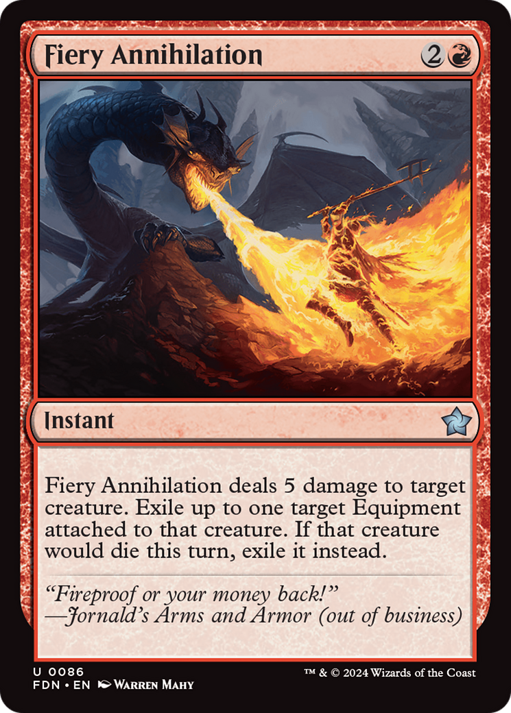 Fiery Annihilation [Foundations] | Total Play