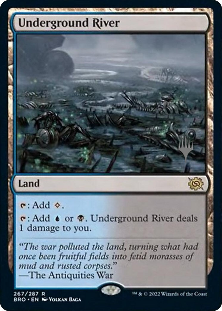 Underground River (Promo Pack) [The Brothers' War Promos] | Total Play