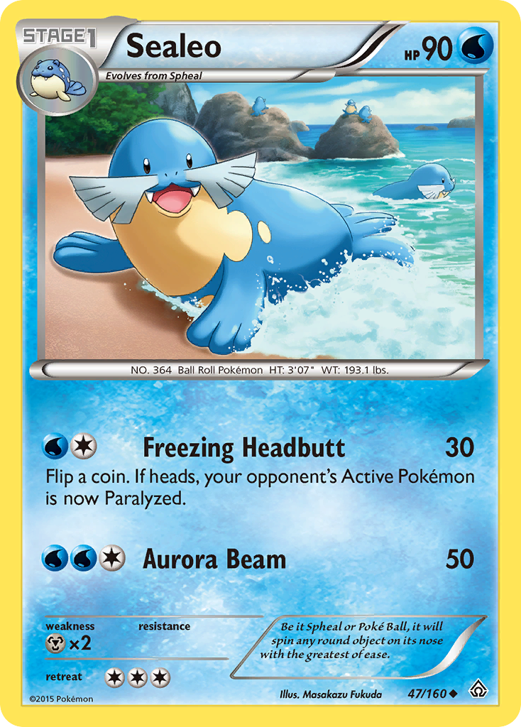 Sealeo (47/160) [XY: Primal Clash] | Total Play