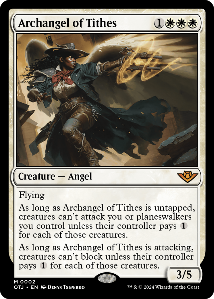 Archangel of Tithes [Outlaws of Thunder Junction] | Total Play