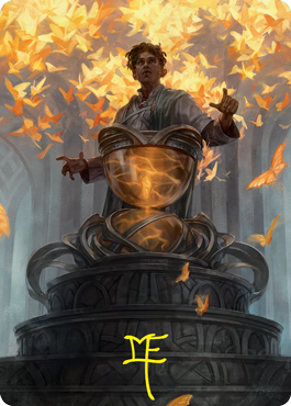 Introduction to Prophecy Art Card (Gold-Stamped Signature) [Strixhaven: School of Mages Art Series] | Total Play