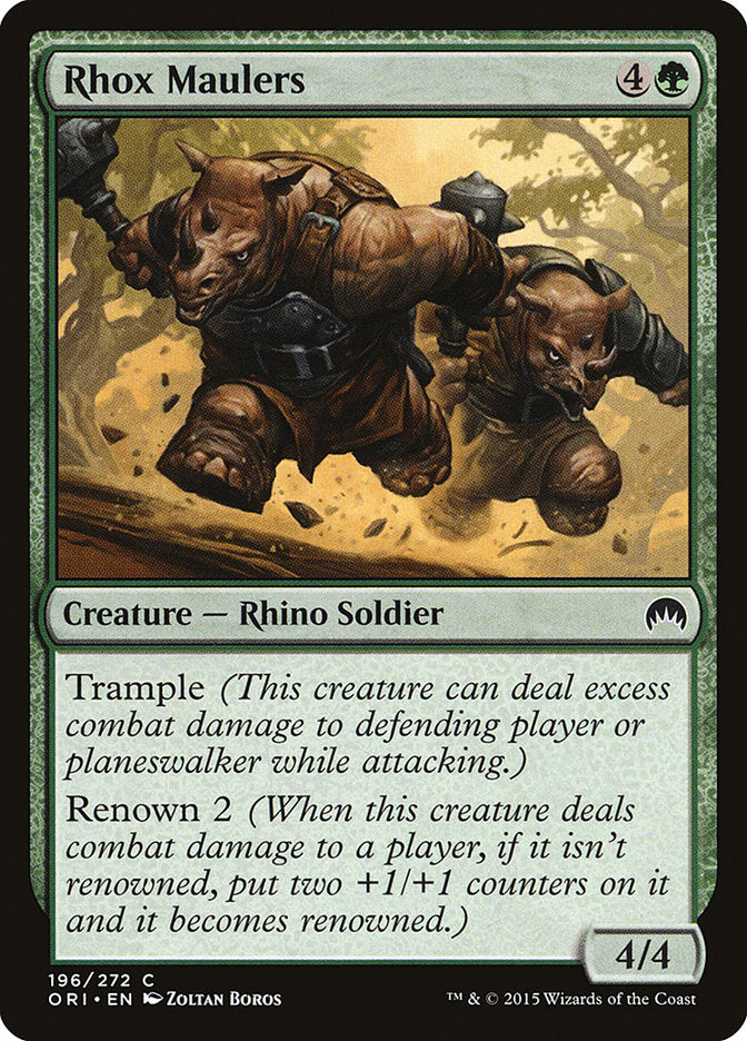 Rhox Maulers [Magic Origins] | Total Play
