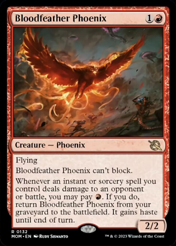 Bloodfeather Phoenix [March of the Machine] | Total Play
