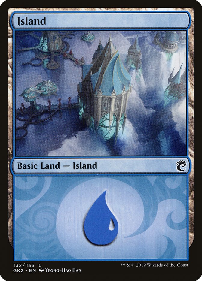 Island (132) [Ravnica Allegiance Guild Kit] | Total Play
