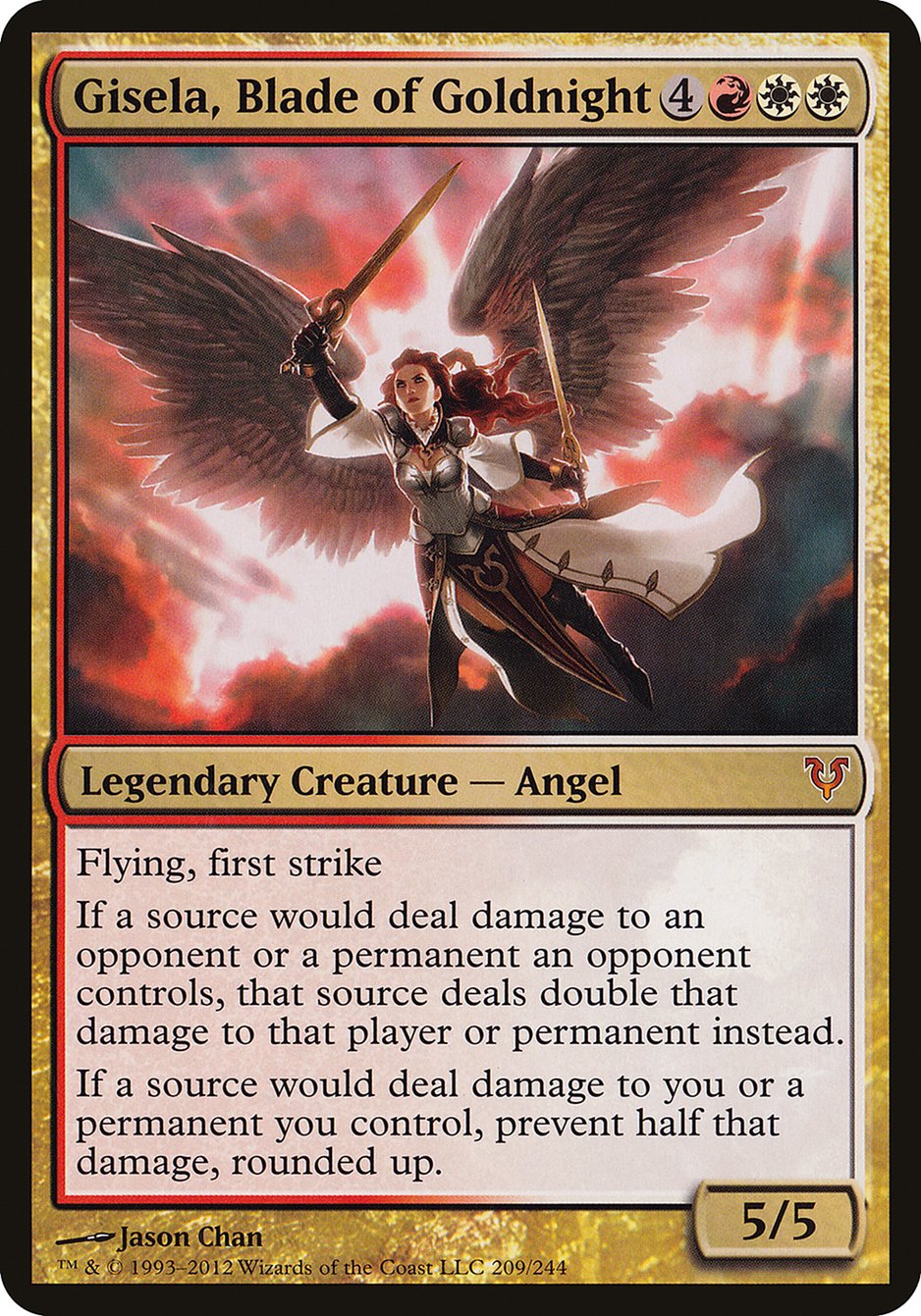 Gisela, Blade of Goldnight (Oversized) [Open the Helvault] | Total Play