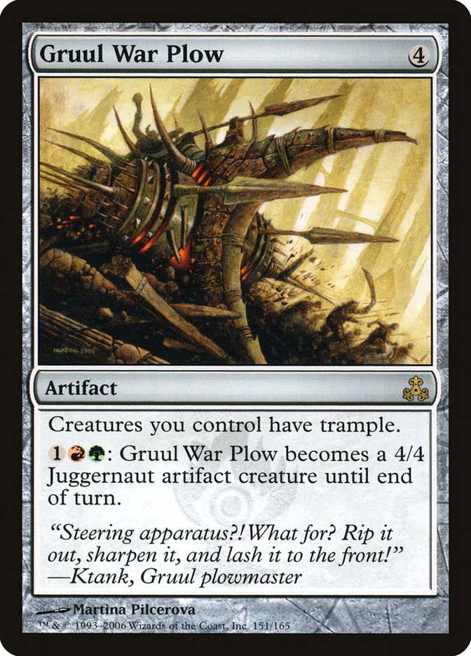 Gruul War Plow [Guildpact] | Total Play