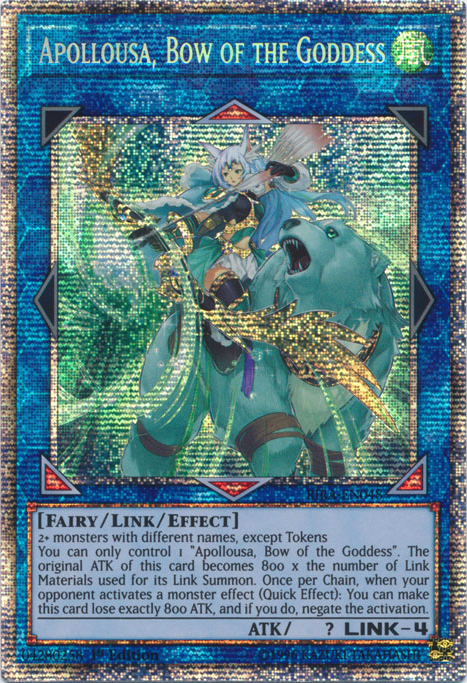 Apollousa, Bow of the Goddess [RIRA-EN048] Starlight Rare | Total Play