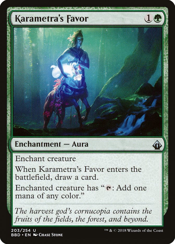 Karametra's Favor [Battlebond] | Total Play
