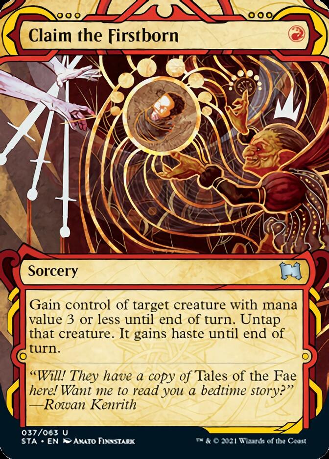 Claim the Firstborn [Strixhaven: Mystical Archive] | Total Play