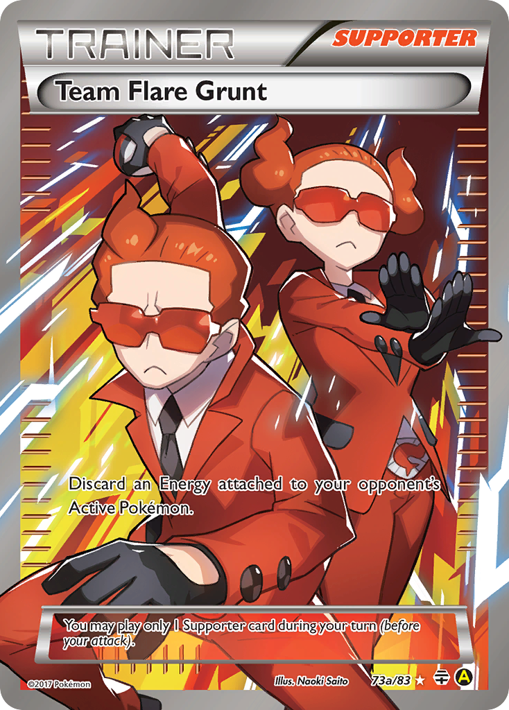 Team Flare Grunt (73a/83) [Alternate Art Promos] | Total Play