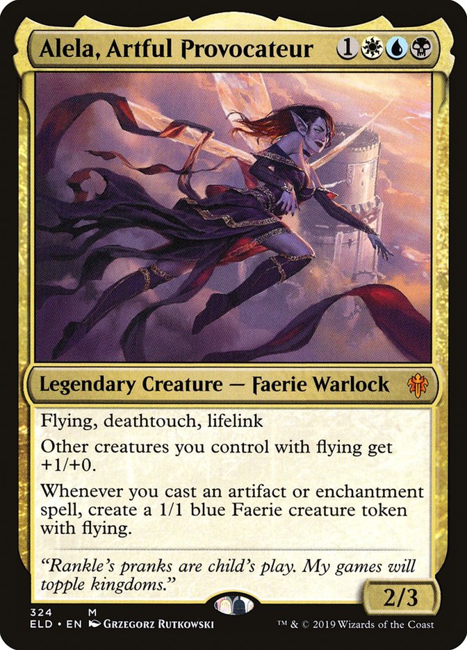 Alela, Artful Provocateur [Throne of Eldraine] | Total Play