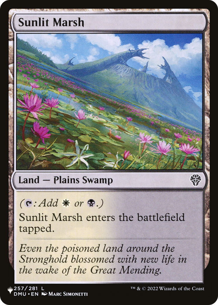 Sunlit Marsh [The List Reprints] | Total Play